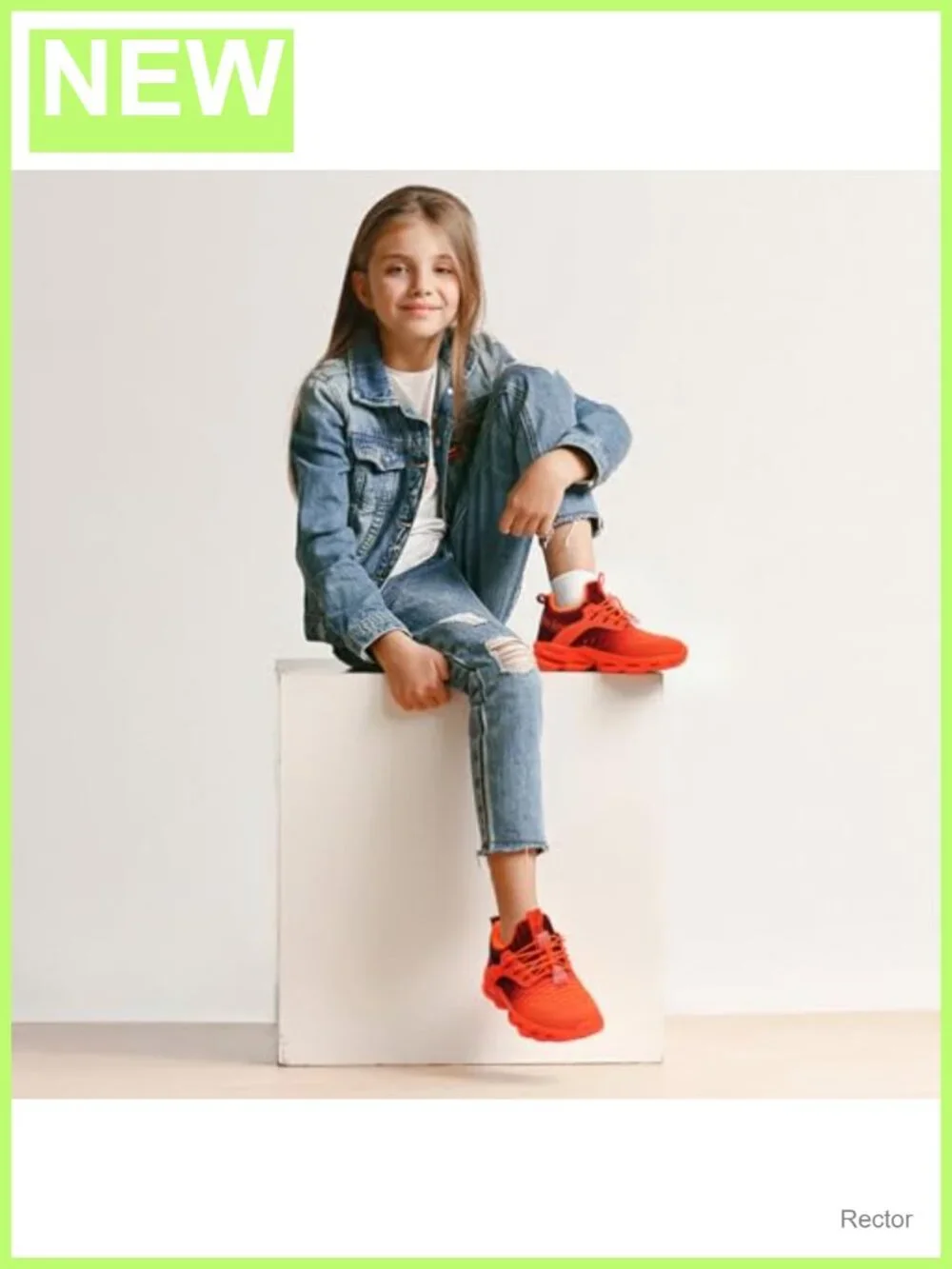 Kids Lightweight Breathable Sneakers Slip On Bungee Lace Athletic Shoes